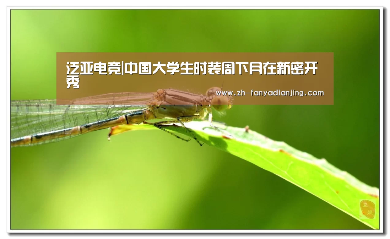 泛亚电竞|中国大学生时装周下月在新密开秀(图4) 泛亚电竞
